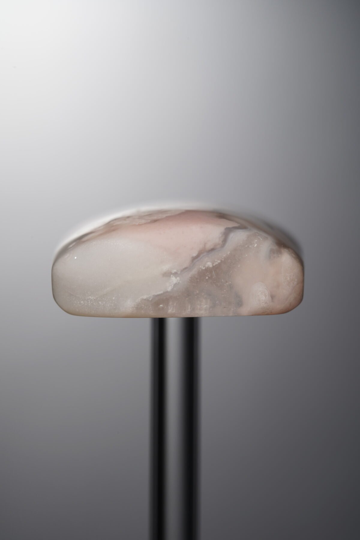 Agate-Pink-Cherry Blossom Rectangle Plaque-44mm - Image 4
