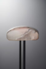 Agate-Pink-Cherry Blossom Rectangle Plaque-44mm - Image 4