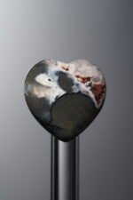 Agate-Pink&Blue-Heart-15mm - Image 2