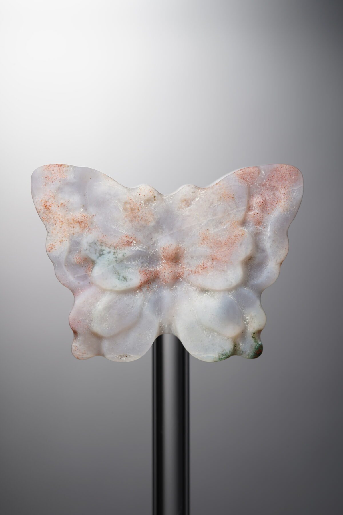 Agate-Blue&White-Butterfly-36mm - Image 1