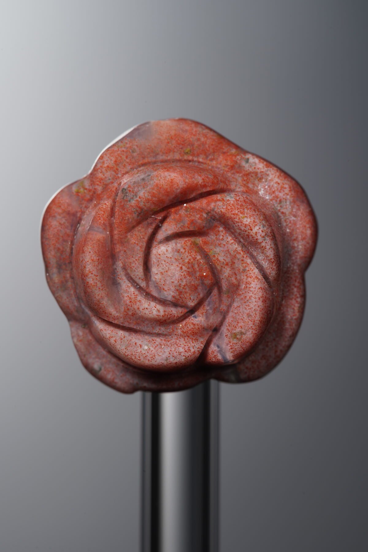 Agate-Pink&Red-Camellia-17mm - Image 1
