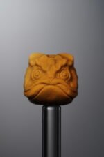 Agate-Yellow-Awakened Lion-14mm