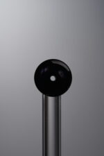Agate-Black-Round Slice-10*3mm