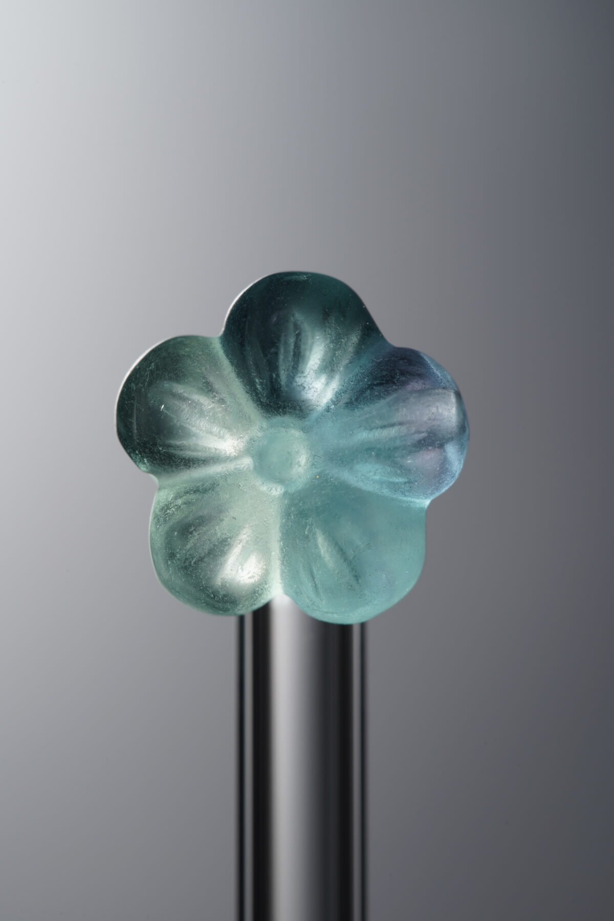 Fluorite-Blue-Five-petaled Flower-13mm - Image 1