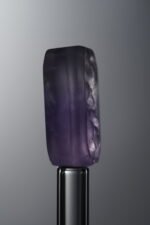 Fluorite-Purple-Double-flower Rectangle Plaque-18mm - Image 3