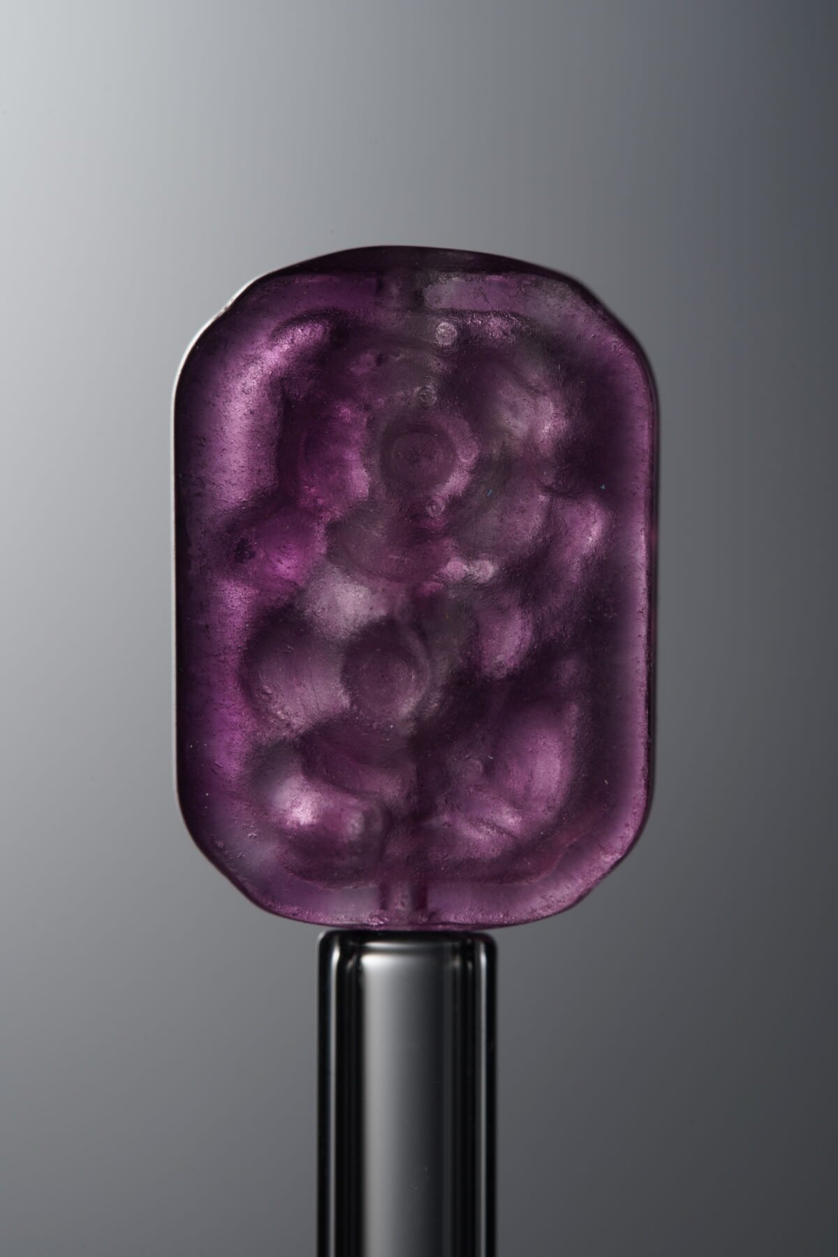 Fluorite-Red-Double-flower Rectangle Plaque-18mm - Image 3