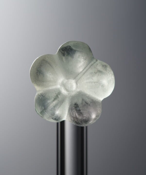 Fluorite-Green-Five-petaled Flower-13mm