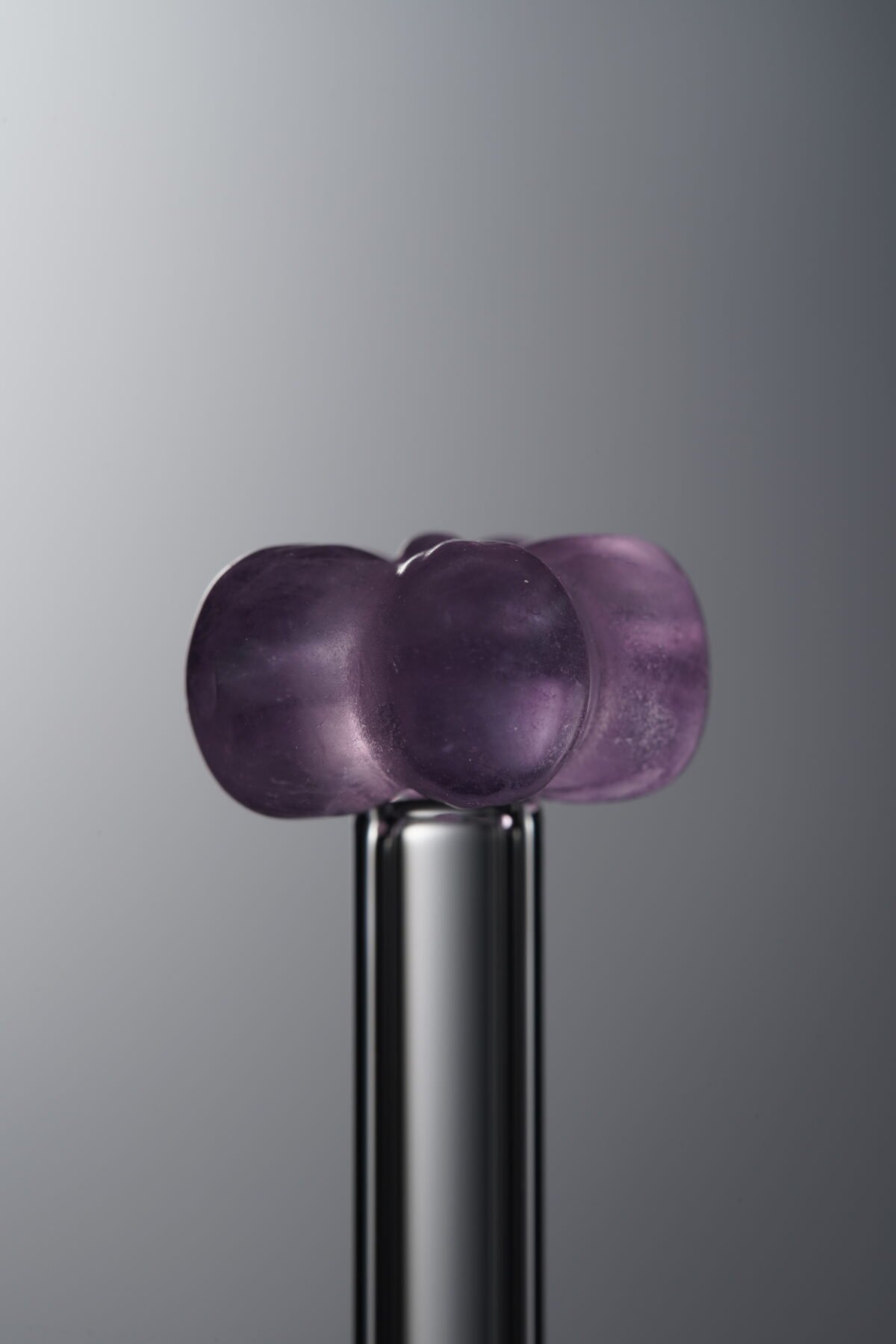 Fluorite-Purple-Five-petaled Flower-13mm - Image 2