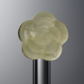 Fluorite-Yellow-Double-sided Flower-13mm