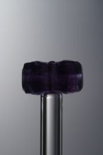 Fluorite-Blue-Four-flower Square Plaque-14mm - Image 4