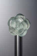Fluorite-Green-Double-sided Flower-13mm