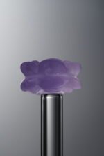 Fluorite-Purple-Double-sided Flower-13mm - Image 2