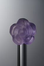 Fluorite-Purple-Double-sided Flower-13mm