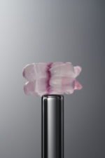 Fluorite-Red-Double-sided Flower-13mm - Image 2