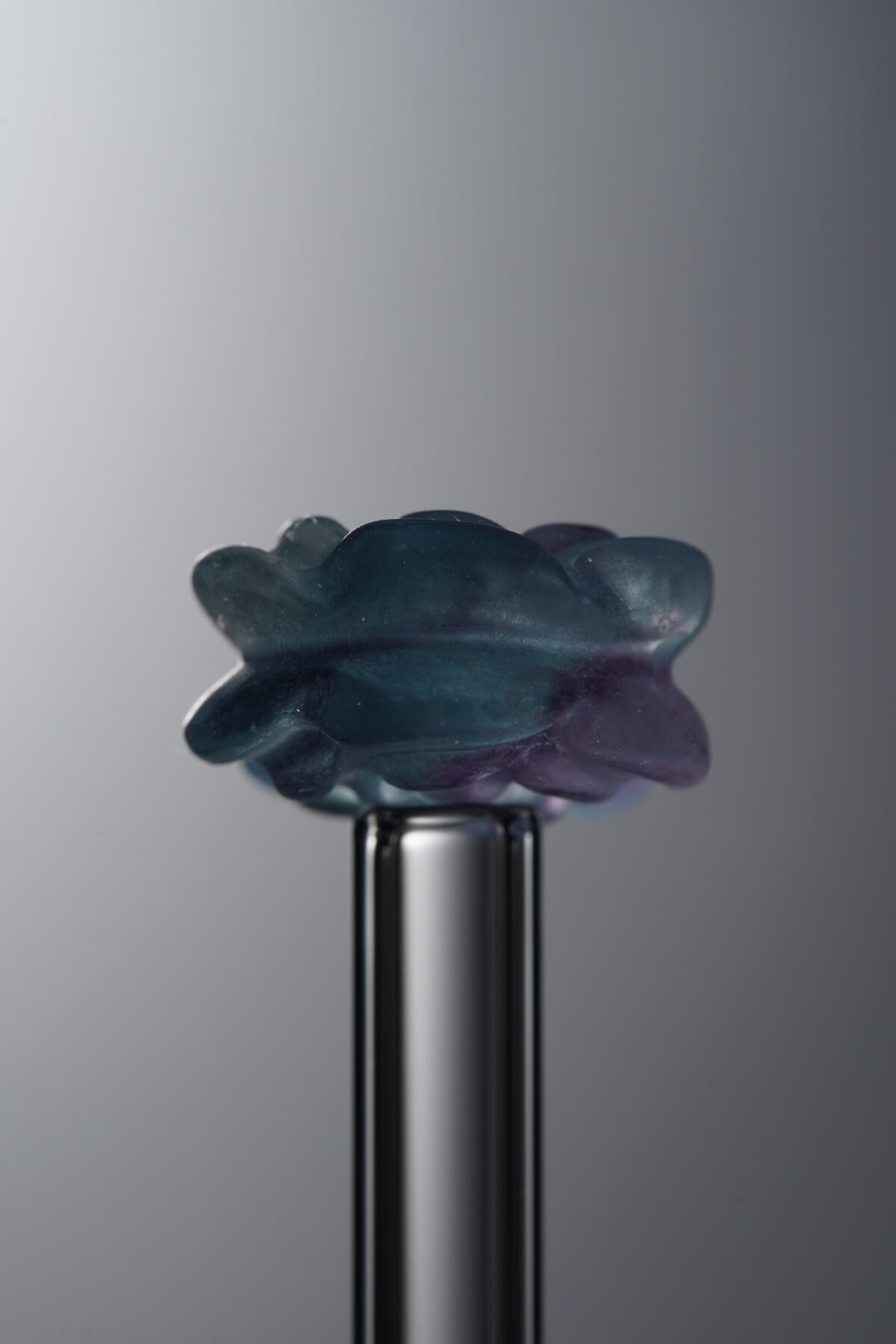 Fluorite-Blue-Double-sided Flower-13mm - Image 4