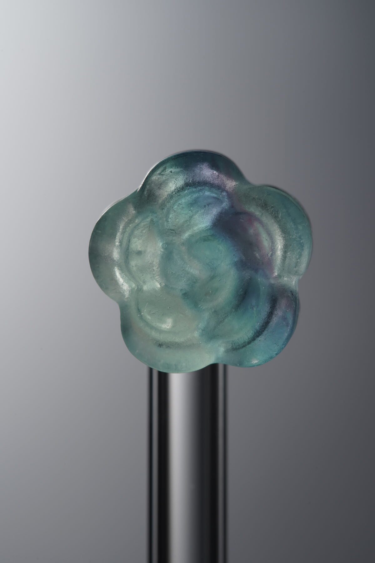 Fluorite-Blue-Double-sided Flower-13mm - Image 3