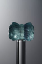 Fluorite-Blue-Double Lotus-14mm