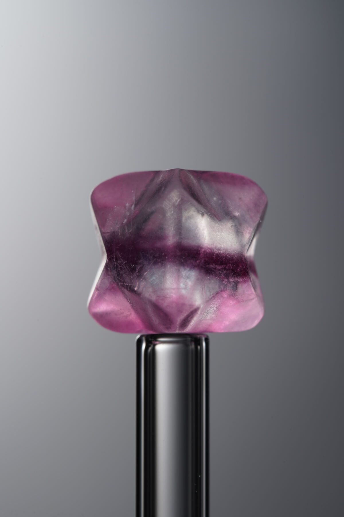 Fluorite-Purple-Multilateral Cube-11mm - Image 1