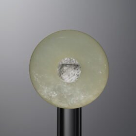Hetian Jade-Green-Circle-16*4mm