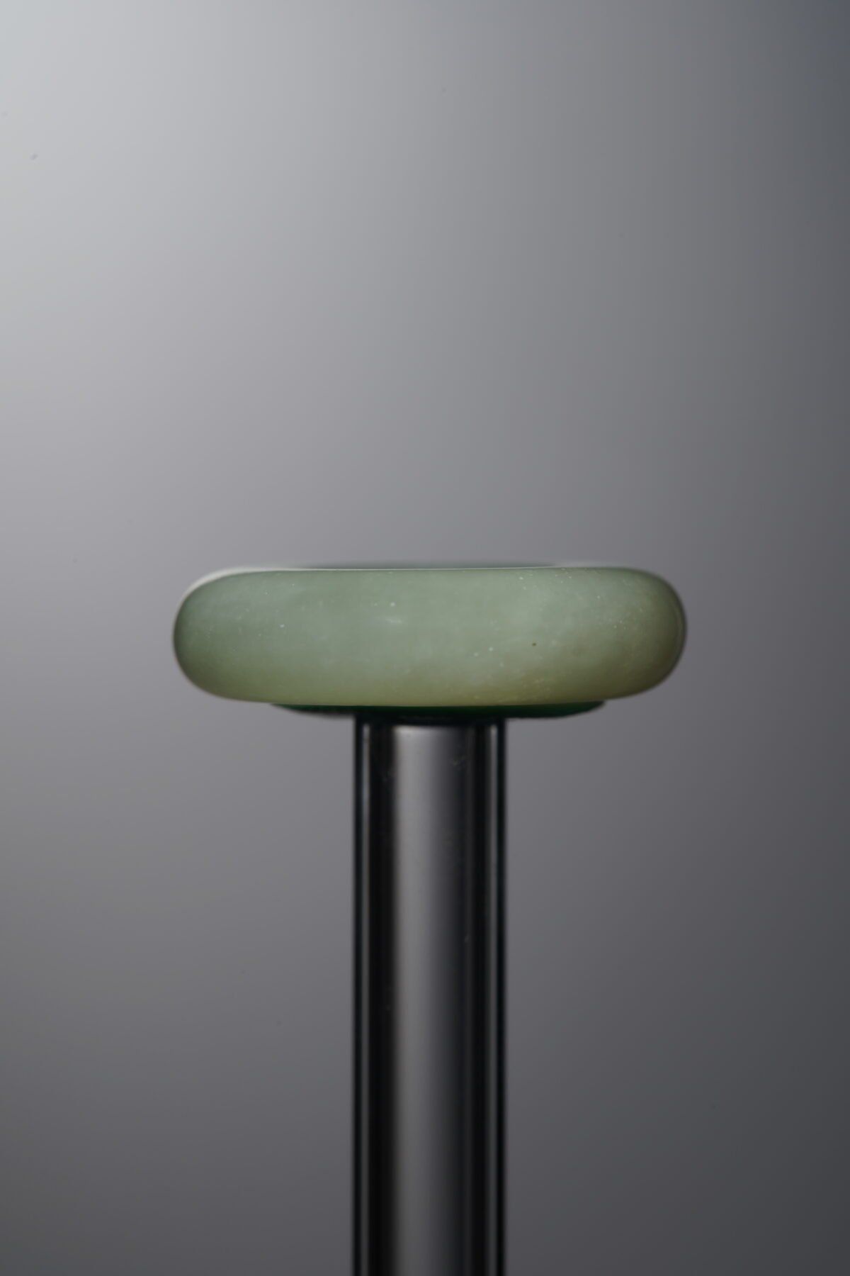Hetian Jade-Green-Circle-17*4mm - Image 4