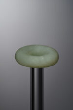 Hetian Jade-Green-Circle-17*4mm - Image 2