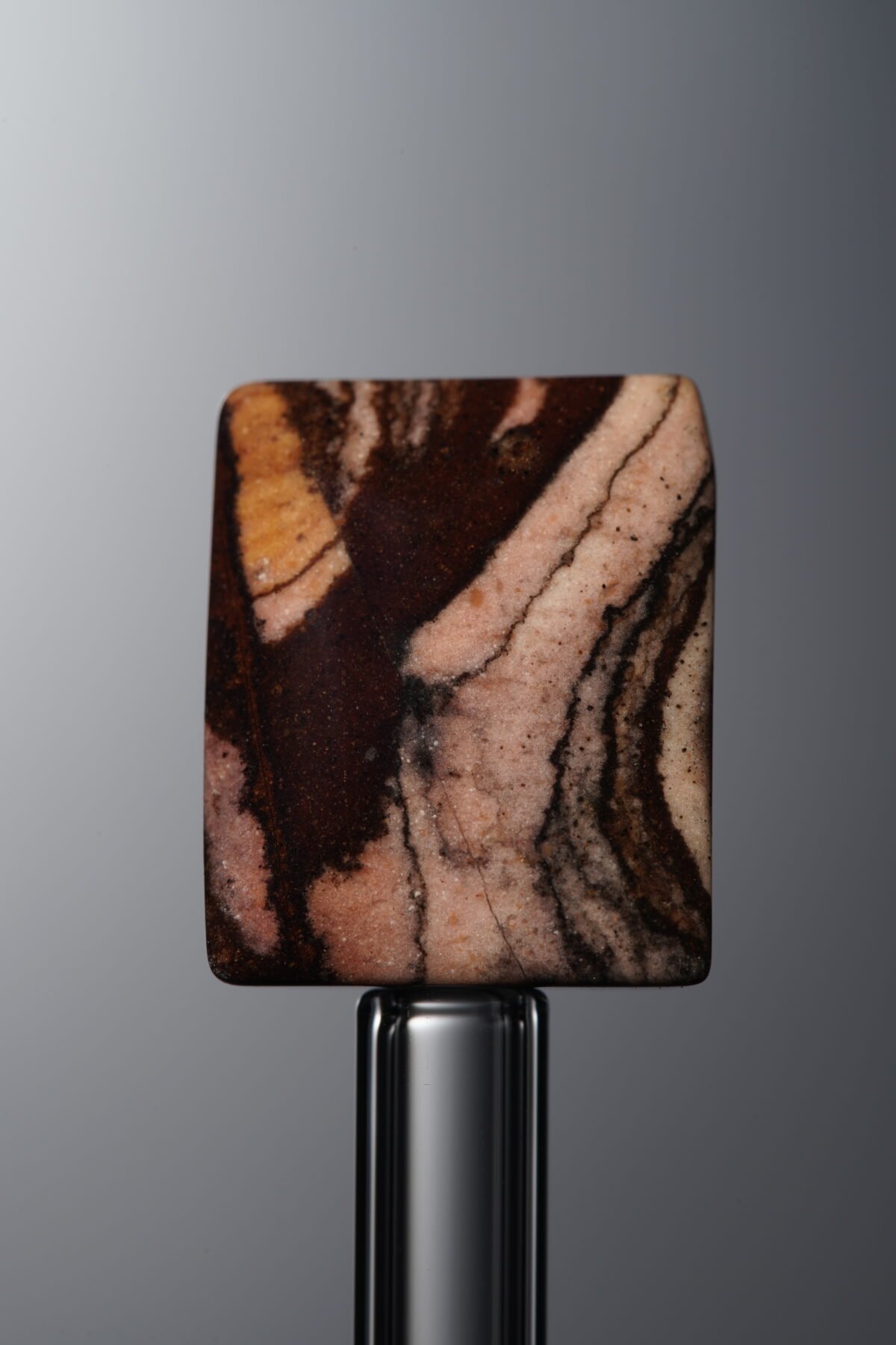 oil clay painting-Brown-Rectangle Plaque-16mm - Image 1