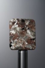 Flame Stone-Gray-Rectangle Plaque-16mm