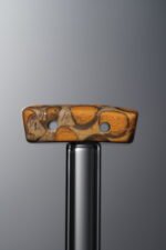 Leopard Stone-Brown&Gray-Rectangle Plaque-16mm - Image 3