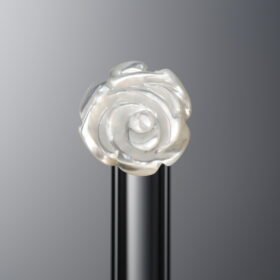Mother of Pearl-White-Rose-9mm