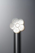 Mother of Pearl-White-Five-petaled Flower-9mm - Image 3