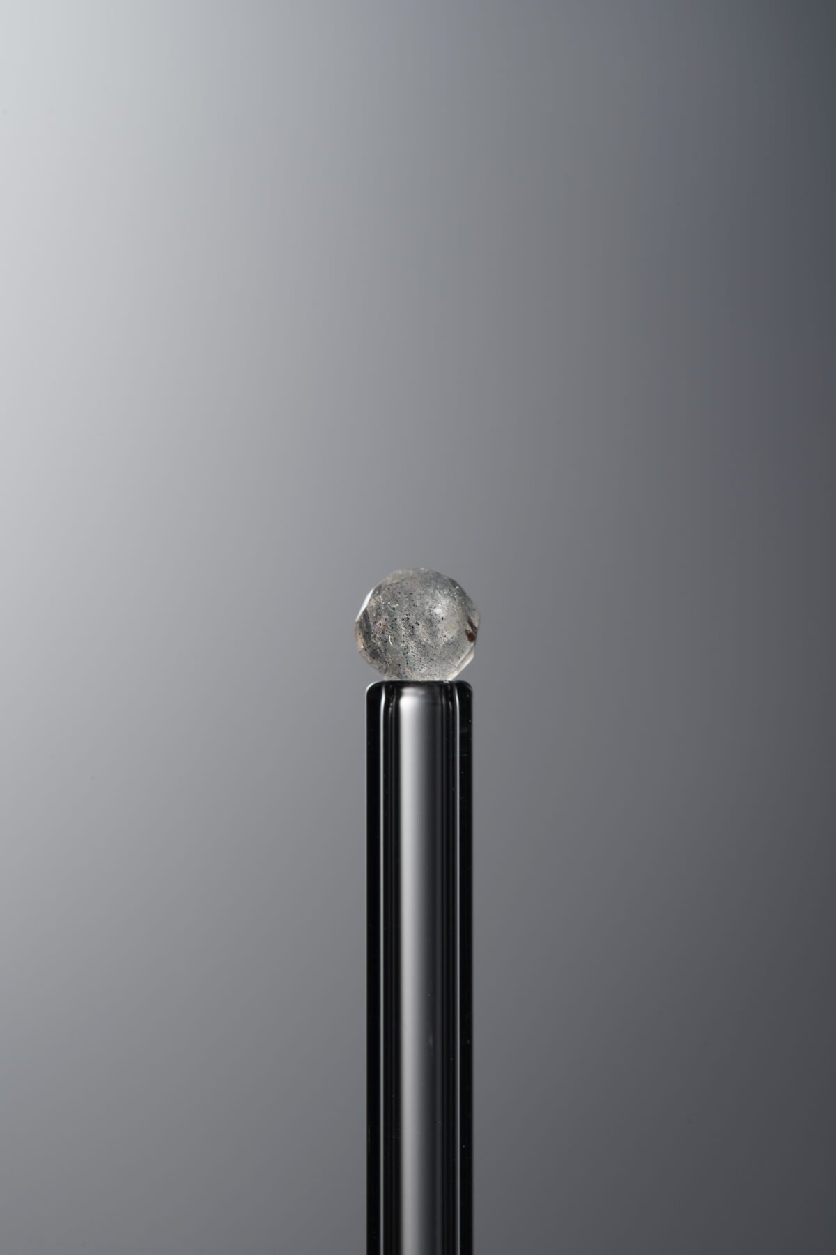 Moonstone-Gray-Diamond-cut Bead-3mm - Image 4