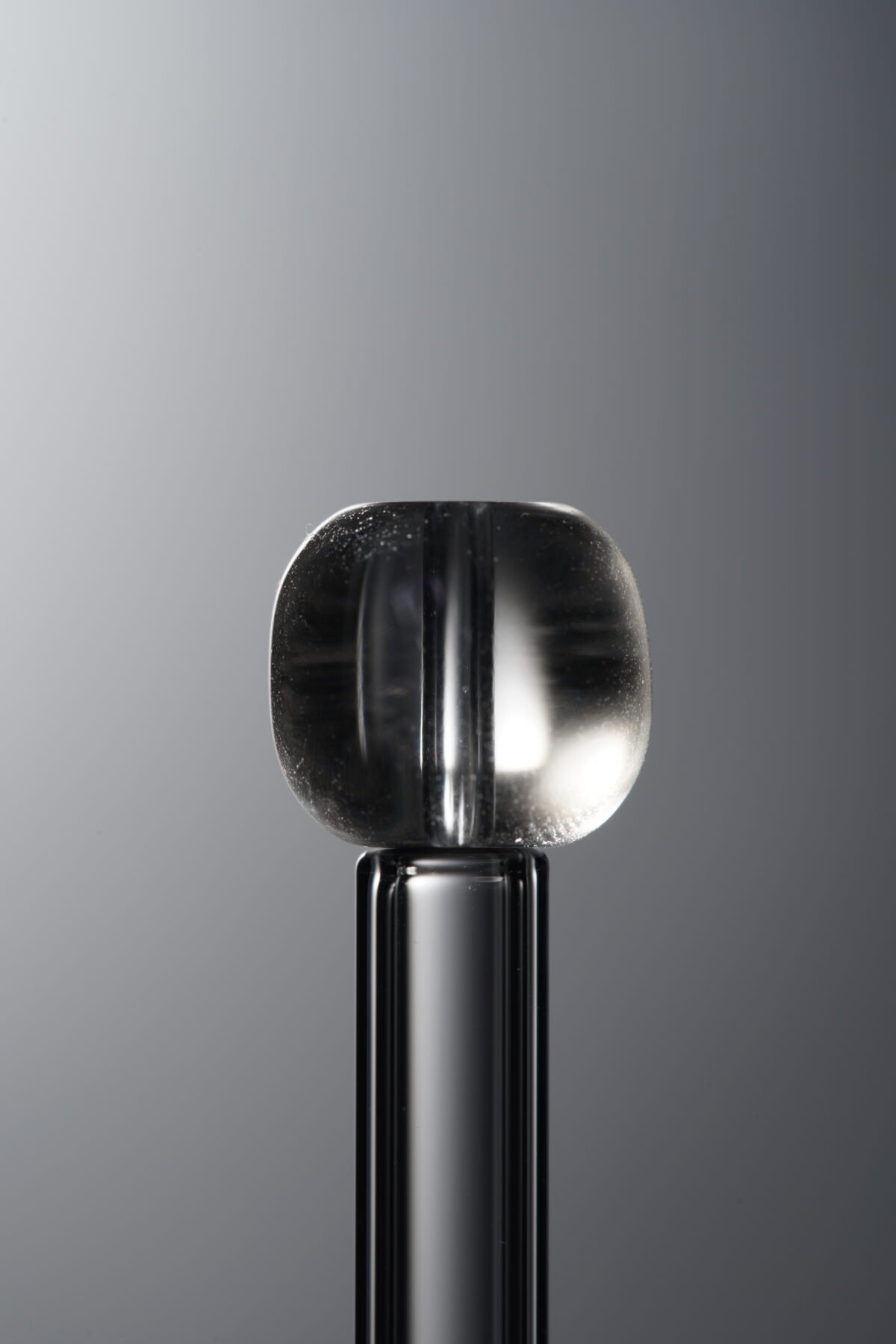 D7-13 (1) Crystal-White-Barrel Bead-9mm - Image 1