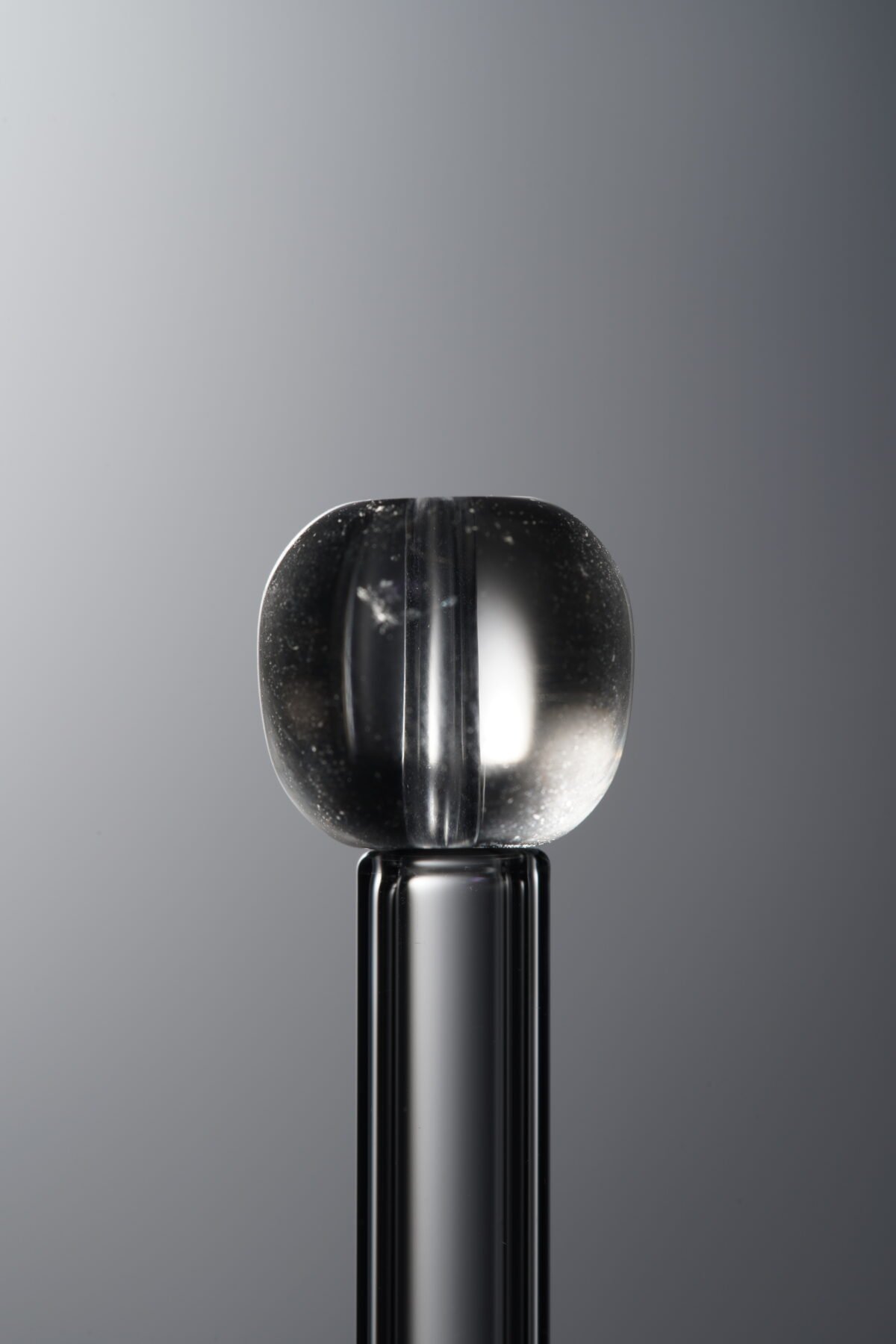 Crystal-White-Barrel Bead-9mm - Image 3
