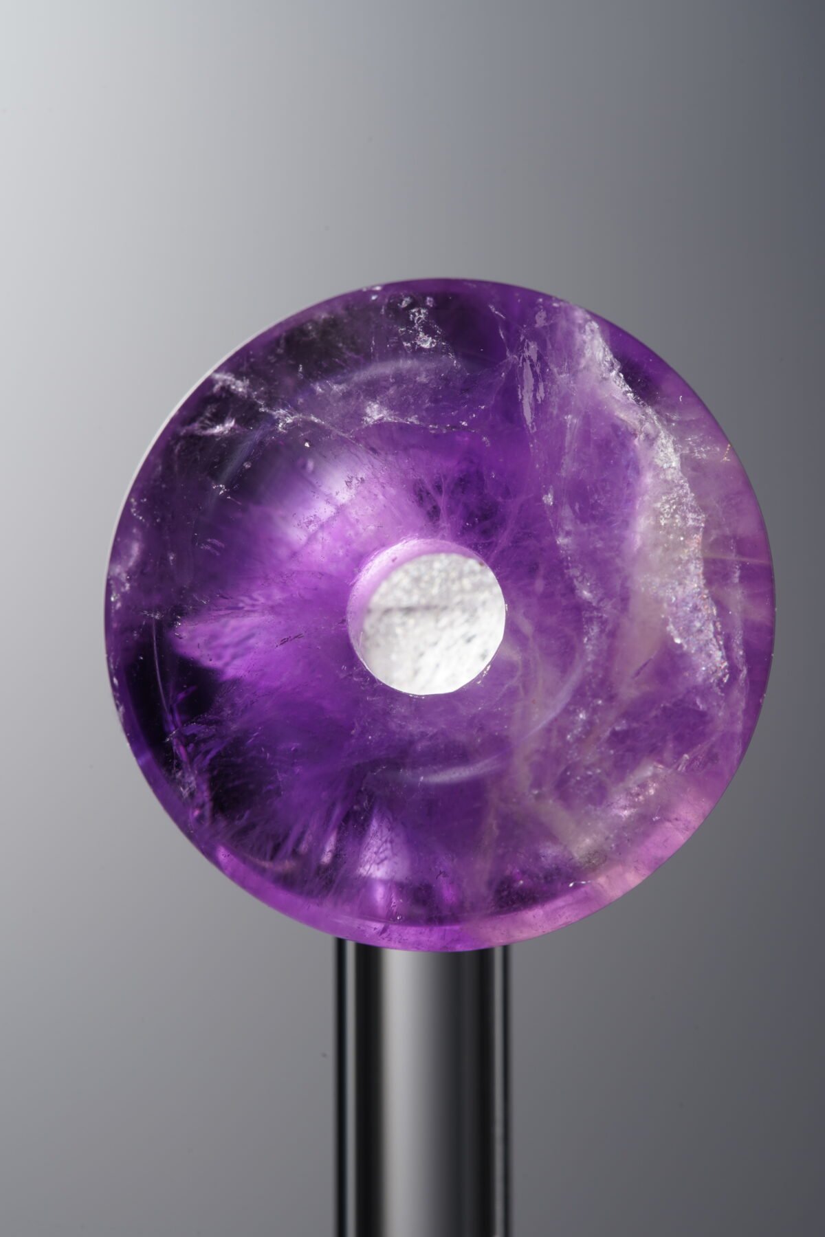 Crystal-Purple-Ping An Buckle-19*5mm - Image 1