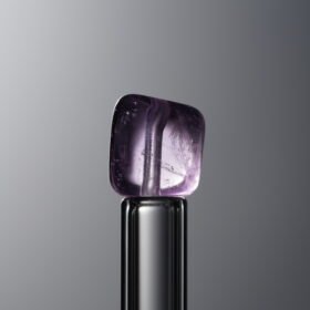 Crystal-Purple-Square Freeform-7mm