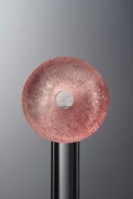 Crystal-Pink&Red-Ping An Buckle-15*5mm