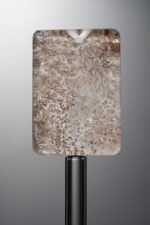 Crystal-Brown-Tree-flower Rectangle Plaque-29mm - Image 3