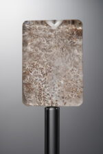 Crystal-Brown-Tree-flower Rectangle Plaque-29mm - Image 3