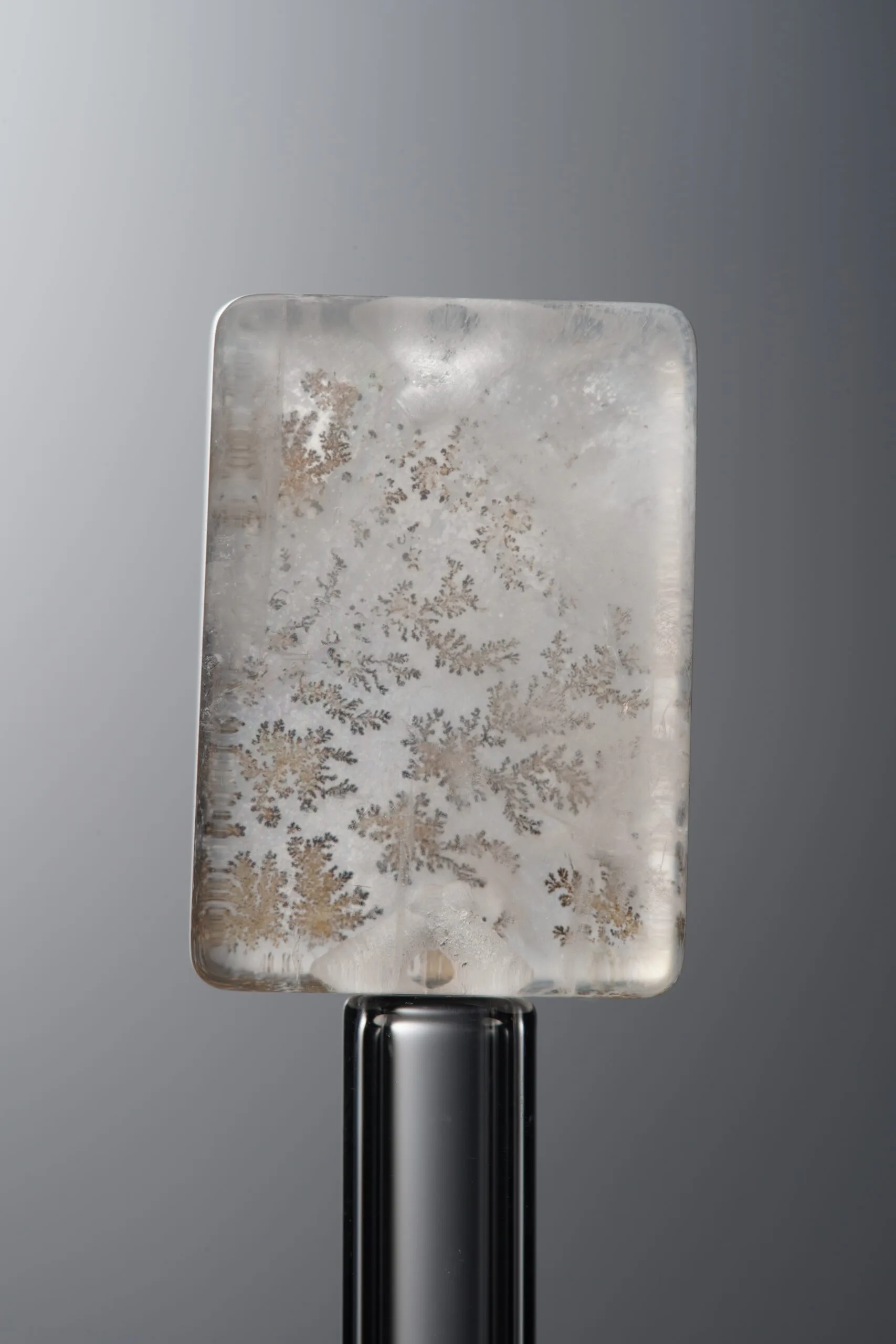 Crystal-Brown-Tree-flower Rectangle Plaque-18mm - Image 3