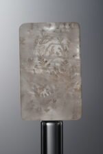 Crystal-Brown-Tree-flower Rectangle Plaque-22mm - Image 3