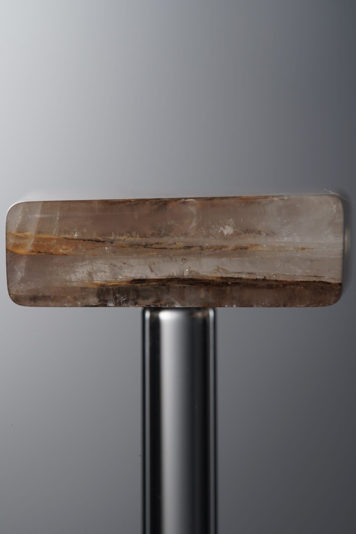 Crystal-Brown-Tree-flower Rectangle Plaque-22mm - Image 2