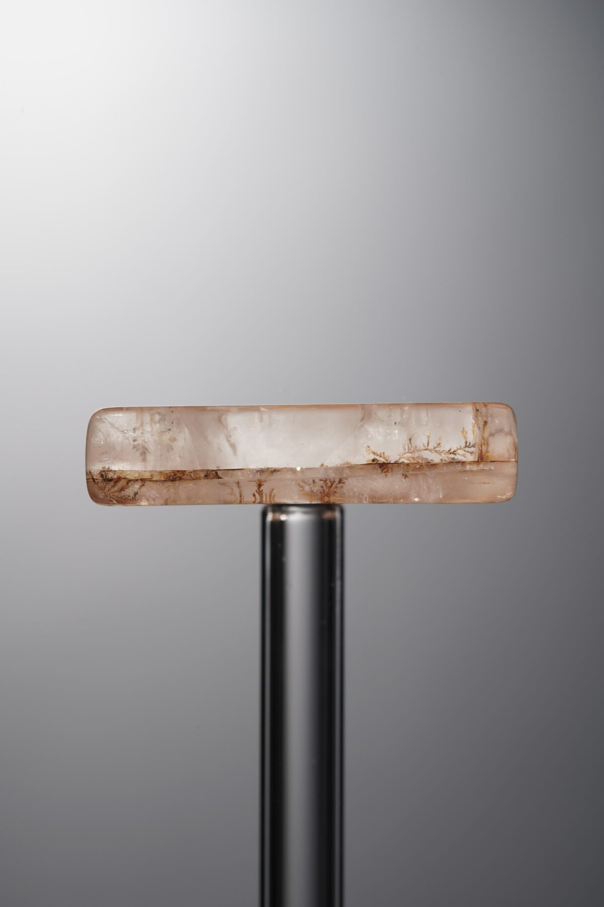 Crystal-Brown-Tree-flower Rectangle Plaque-25mm - Image 2