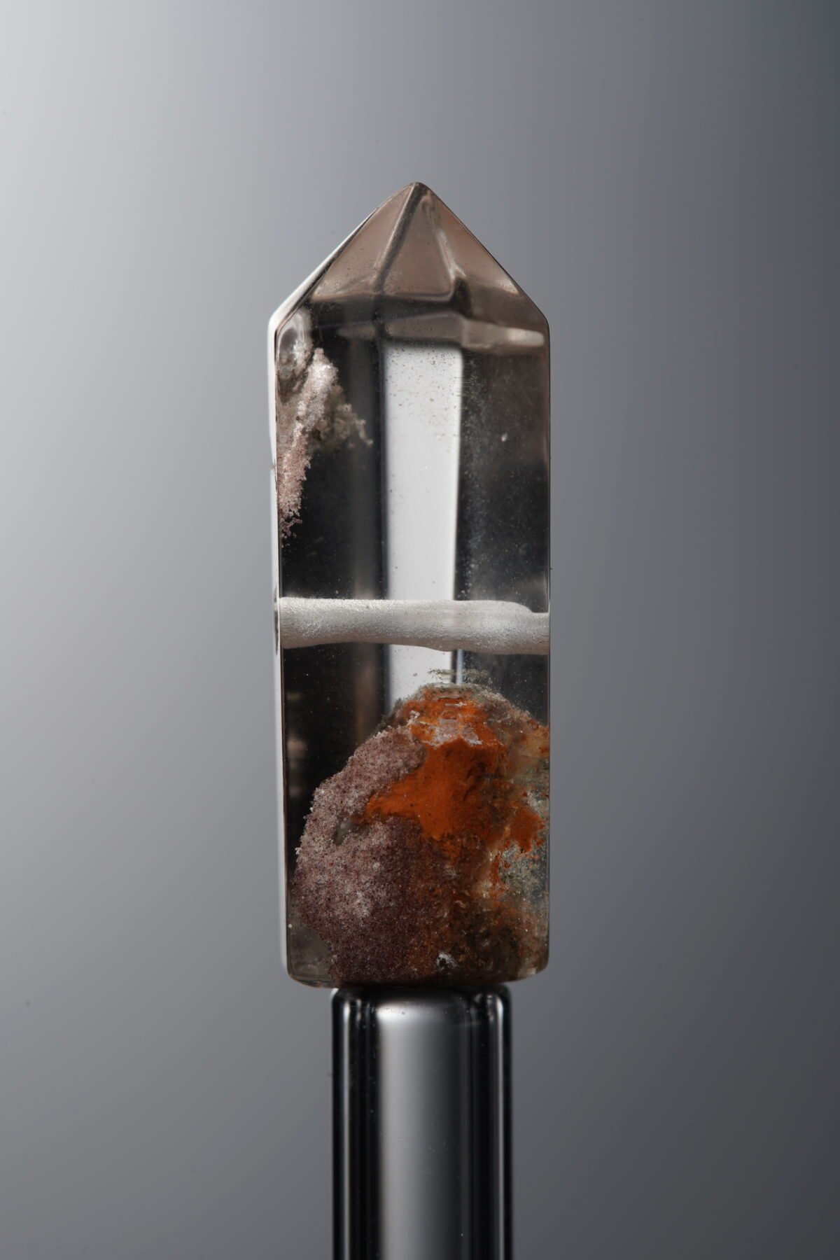 Crystal-Red-Single-point Rectangle Block-22mm - Image 1