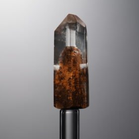 Crystal-Red-Single-point Rectangle Block-24mm