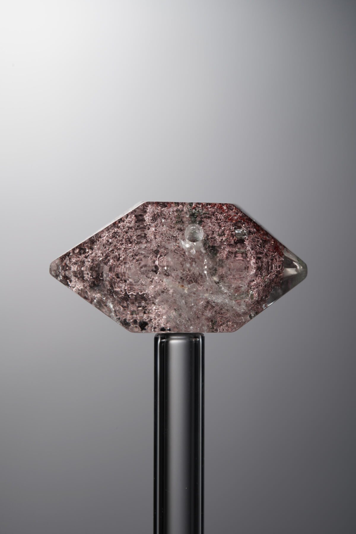Crystal-Red-Double-point Rectangle Block-25mm - Image 4