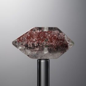 Crystal-Red-Double-point Rectangle Block-25mm