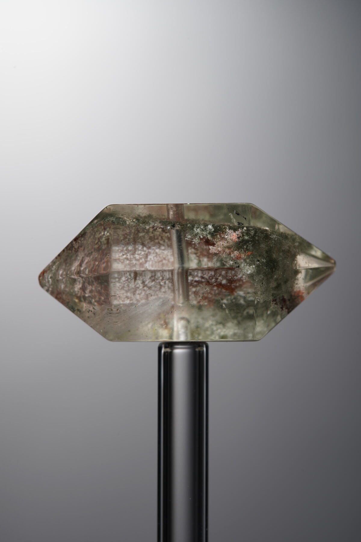 Crystal-Red&Green-Double-point Rectangle Block-29mm - Image 2
