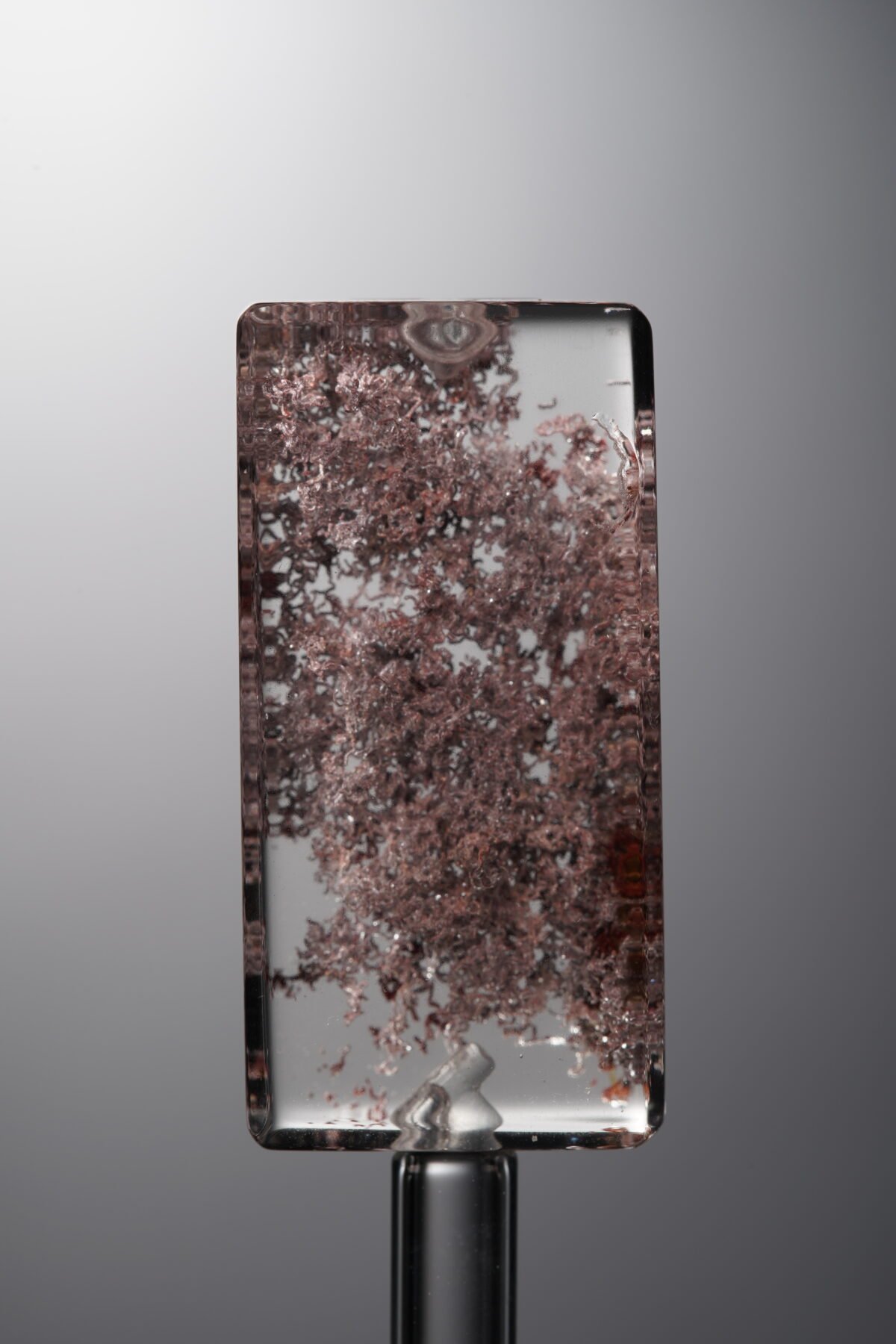 Crystal-Red-Rectangle Plaque-33mm - Image 3