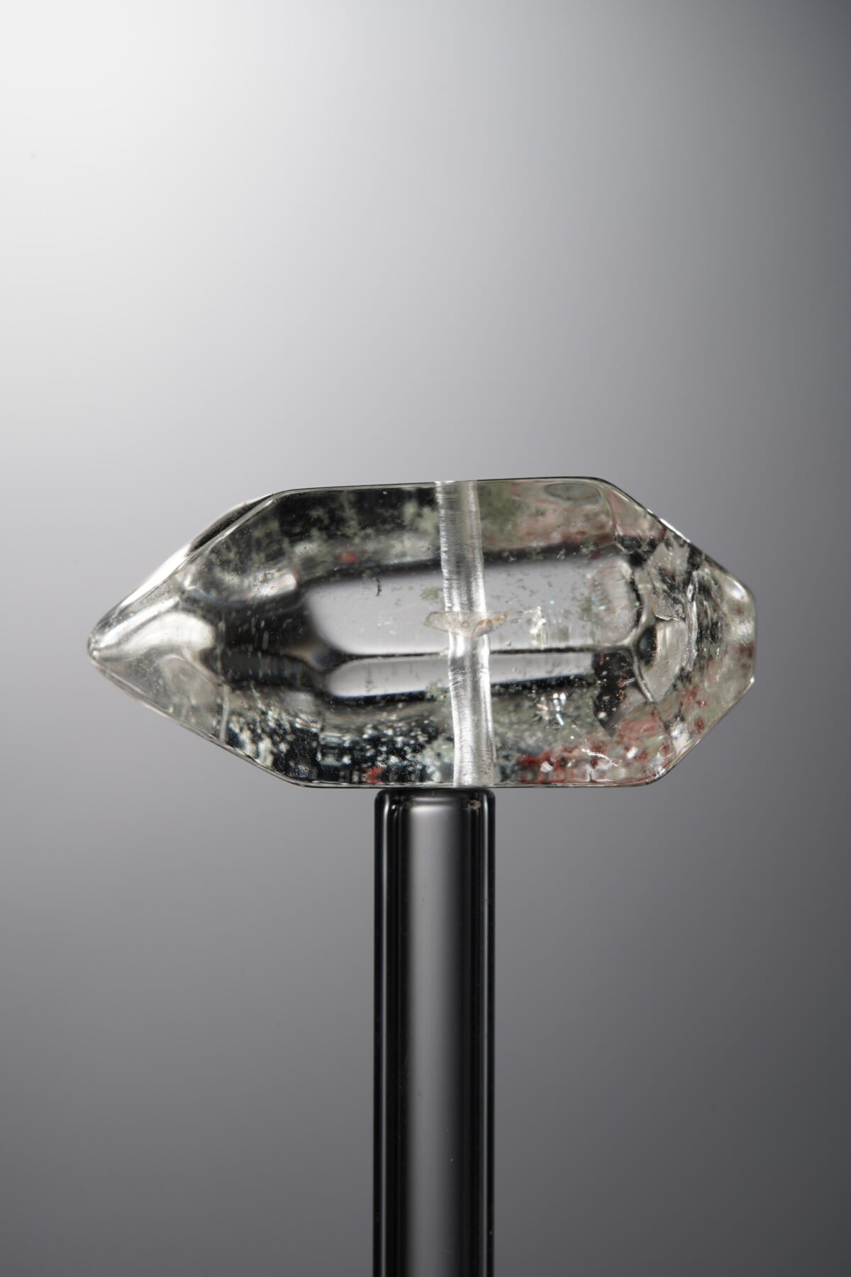 Crystal-Red&Green-Single-point Rectangle Block-28mm - Image 1