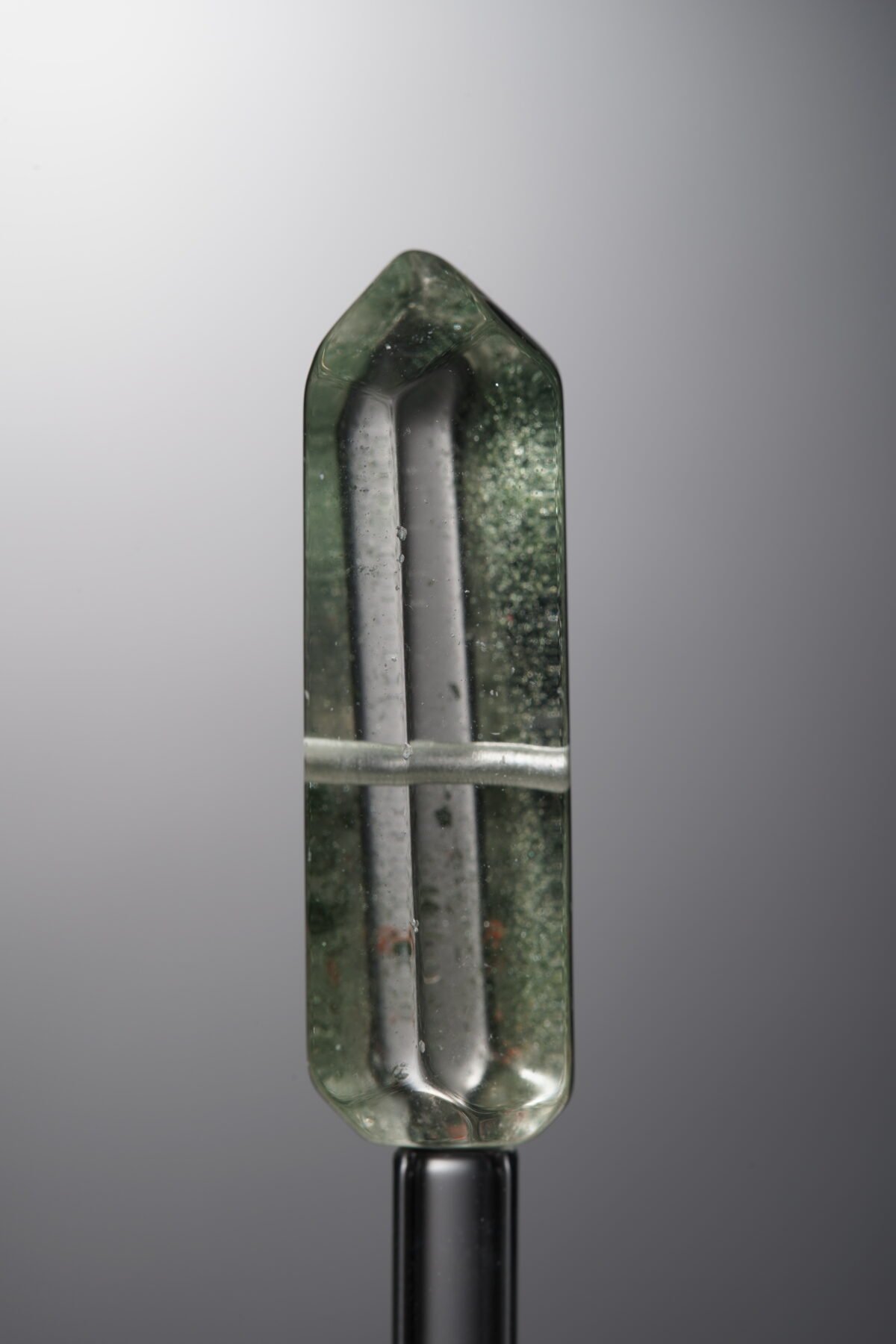 Crystal-Green-Single-point Rectangle Block-35mm - Image 1